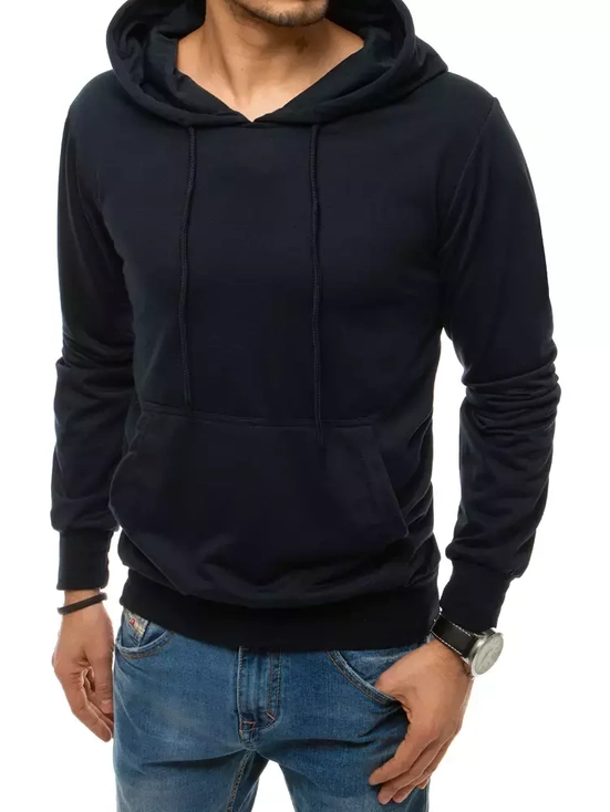 Herren Kapuzenpullover Dunkelblau Dstreet BX4970