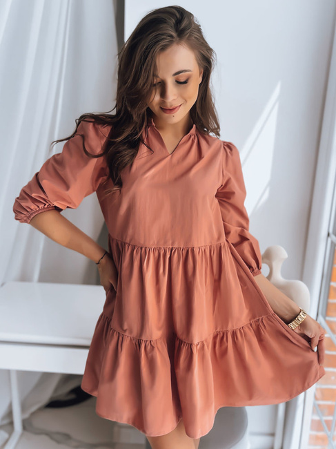 Kleid SALLENTA Pfirsichfarbig Dstreet EY2367