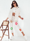Damen Hemdjacke DOSTA Farbe Ecru DSTREET TY4143