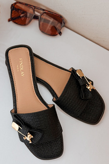 TEDDYLUXE Damen Flip-Flops schwarz Dstreet ZY0954