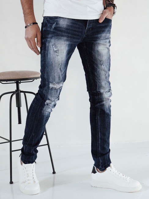 Herren Jeanshosen Farbe Dunkelblau DSTREET UX3993