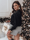 Damen Einheitsgröße Pullover ORELIS schwarz Dstreet MY2371
