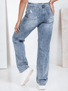 Damen Denim Hose mit Löchern blau Dstreet UY2812