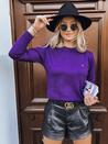 Damen Lange Pullover REGALIA Farbe Violett DSTREET MY2103