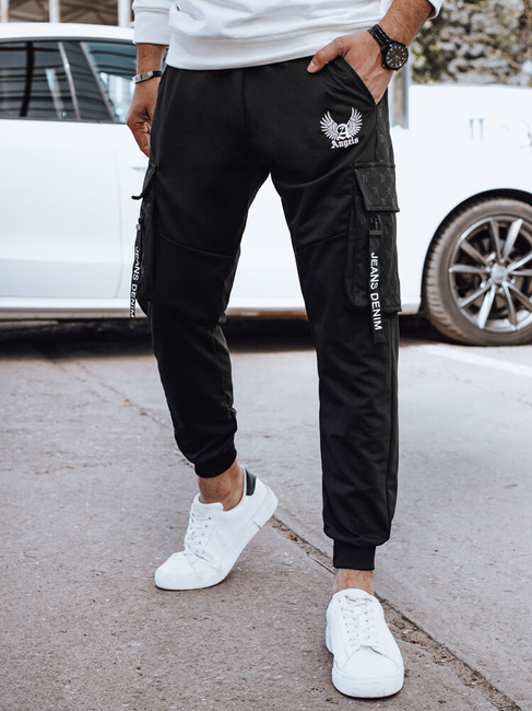 Herren Cargohosen Farbe Schwarz DSTREET UX4372