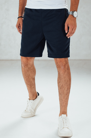 Marineblaue Herren Sweatshorts Dstreet SX2472