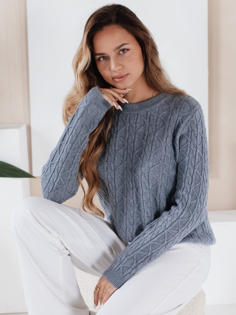 Damen-Pullover BRAVINAi blau Dstreet MY2530