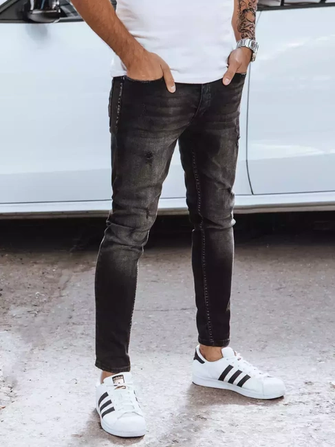 Herren Jeanshose Schwarz Dstreet UX3830