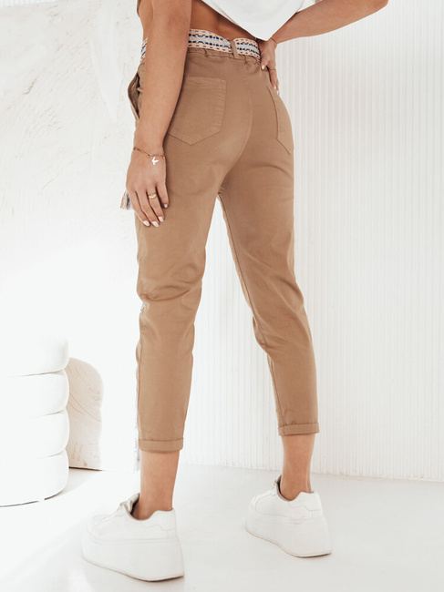 Damen Casual Hose MAFRA Farbe Camel DSTREET UY1951