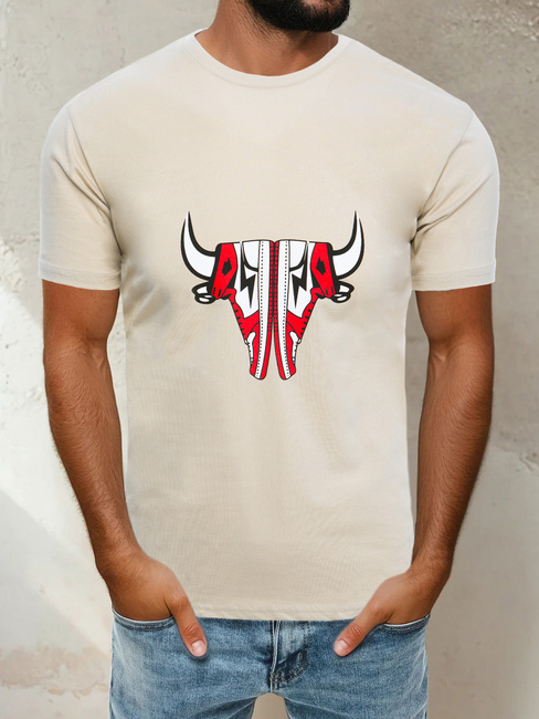 Herren T-shirt Beige Dstreet RX4932