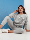 Damen Trainingsanzug NOTHING Hellgrau Dstreet AY0761