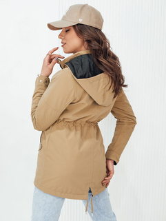 Damen Parka ELINA  Farbe Dunkelbeige DSTREET TY4344_3