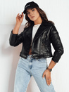 Damen Lederjacke NEGRA schwarz Dstreet TY4163