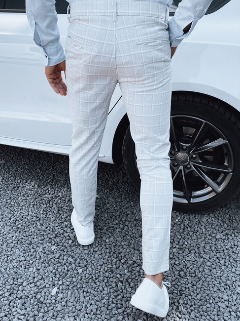 Herrenhose hellgrau Dstreet UX4389
