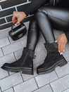 Damenstiefel BASTEL Farbe Schwarz DSTREET ZY0421