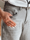 Damen Denim Boyfriend Hose OLDRELAX grau Dstreet UY2495