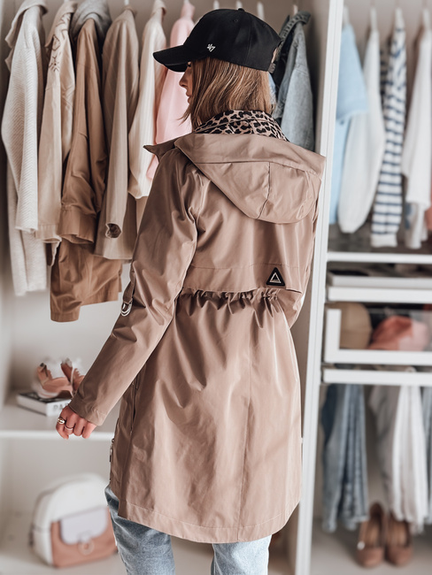 Damen-Parka-Übergangsjacke FERISSA khaki Dstreet TY4873