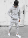Herren Trainingsanzug-Set Farbe Hellgrau DSTREET AX0625