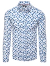 Herren Gemustertes Hemd Farbe Weiß DSTREET DX2467