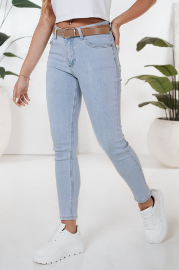 Damen Skinny Jeans BLUEVIBE blau Dstreet UY2679