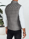 Herren Steppweste dunkelgrau Dstreet TX5079