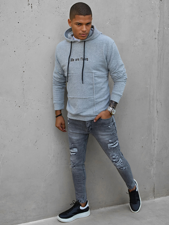 Herren Sweatshirt grau Dstreet BX5475