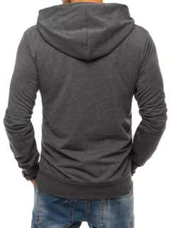 Herren Kapuzenpullover Dunkelgrau Dstreet BX4968_4