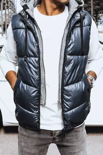 Herren Steppweste Dunkelblau Dstreet TX4141