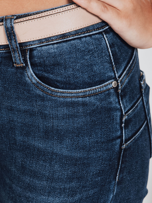 Damen Skinny Jeans blau Dstreet UY2826