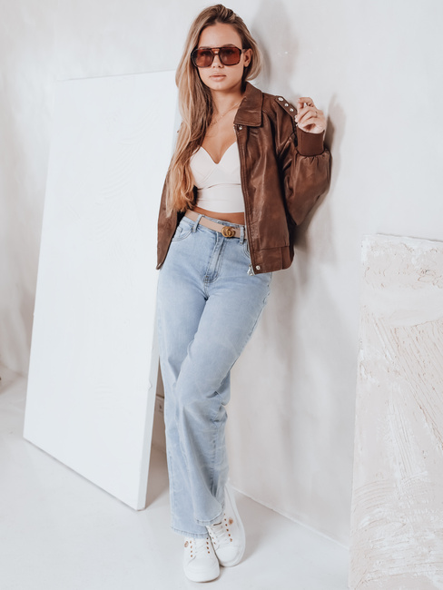 Damen weite blaue Jeans Dstreet UY2820