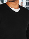 Herren Pullover mit schwarzem V-Ausschnitt Dstreet WX2314