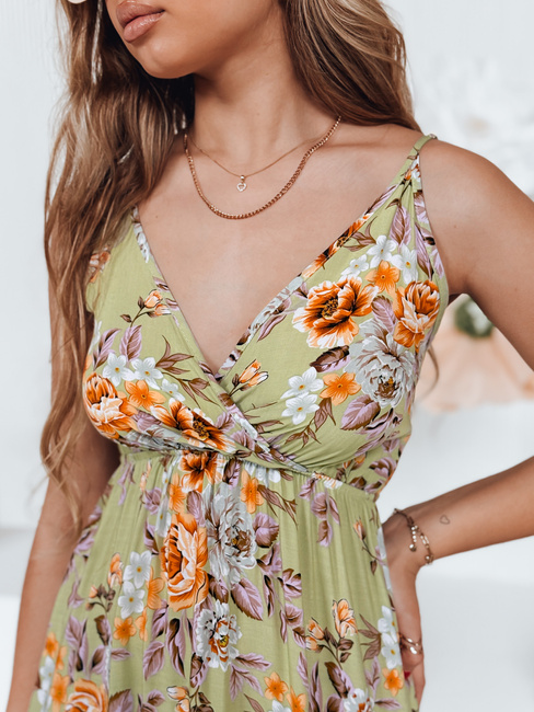 MISSBLOSSY grünes Maxikleid Dstreet EY2619