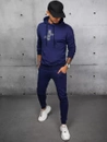 Herren Trainingsanzug-Set Farbe Dunkelblau DSTREET AX0678