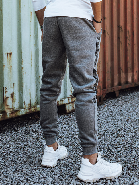 Bedruckte Herren-Sweatpants anthrazit Dstreet UX4445