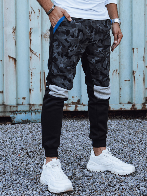Herren camo schwarz Sweatpants Dstreet UX4429