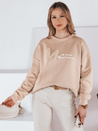 Damen Sweatshirt in Übergröße AVENUE beige Dstreet BY1354