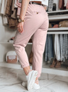 Damen Chinohose mit Gürtel RELCIX rosa Dstreet UY2583