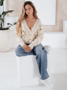  Damen Strickjacke KERINDA ecru Dstreet MY2500