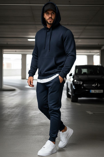 Herren Sporthose Dunkelblau Dstreet UX2707