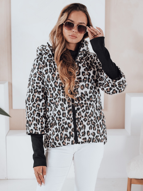 Damen Übergangsjacke in Camouflage VARESSA weiß Dstreet TY5032