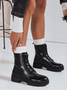 Damen STYLOBOSS Baggerstiefel schwarz Dstreet ZY0521