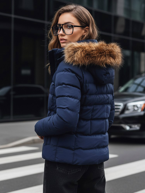 Damen Winterjacke VERSES Farbe Dunkelblau DSTREET TY4039