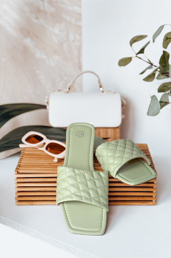 Damen SATELIVA Flip-Flops grün Dstreet ZY0971