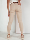 Damen Jeans mit hoher Taille LODGE Farbe Hellbeige DSTREET UY1934