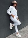Damen klassisches Sweatshirt CASUALVIBE weiß Dstreet BY1299