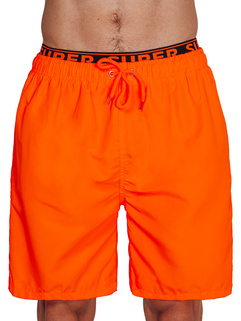 Orangefarbene Herren-Shorts Dstreet SX2422_2