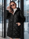 Damen Winterjacke SNOWVIBE schwarz gesteppt Dstreet TY4988