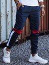 Herren Sweathose mit Kordelzug navy blau UX4450