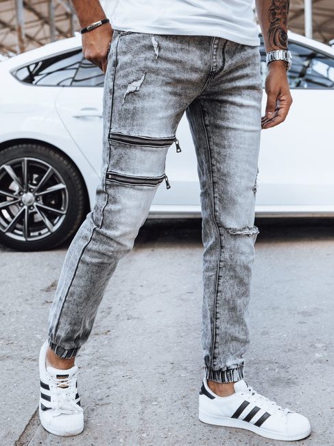 Herren Jeanshosen Farbe Grau DSTREET UX4039