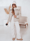 Damen Winterjacke TRENDYGLAM beige Dstreet TY4358